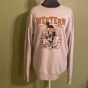 Take Me Away western sweatshirt